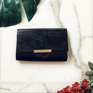 BRAND NEW Banana Republic Snakeskin Clutch